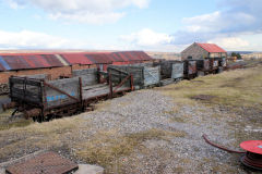 
Big Pit standard gauge wagons, March 2010